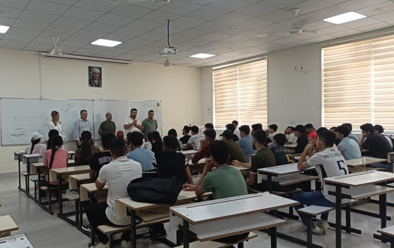 كوركوسك.. الديمقراطي الكوردستاني - سوريا يقيم محاضرة لطلاب البكلوريا