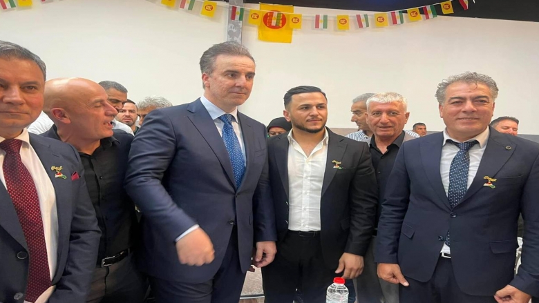 وفد من الديمقراطي الكوردستاني - سوريا يشارك في احتفالية لفرع أوروبا للحزب الديمقراطي الكوردستاني بذكرى تأسيس الحزب