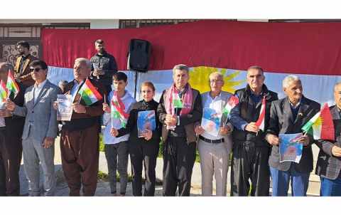 Rêxistinên PDK-Sê li Herêma Kurdistanê serhildana 12ê Adarê bi vêxistina mûman bi bîr anîn