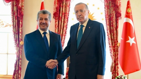 الرئاسة التركية تبرز لقاء مسرور بارزاني مع أردوغان ضمن أهم المحطات الدبلوماسية للأسبوع