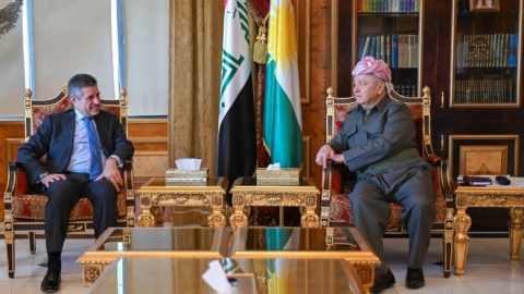 الرئيس بارزاني يستقبل القائم بأعمال السفارة الأمريكية لدى العراق