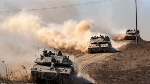 3 دبابات و 4 سيارات دفع رباعي إسرائيلية تتوغل في ريف القنيطرة الأوسط 