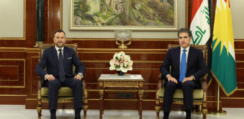 رئيس إقليم كوردستان يشكر رئيس إيطاليا وشعبها