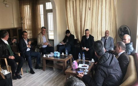 لقاء بين ممثلين عن ENKS في كوباني وممثلين عن لجنة الجزيرة والفرات في الائتلاف السوري المعارض