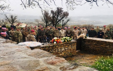 Şandeke pile bilind ji Hevpeymaniya Navdewletî serdana mezarê nemiran kir