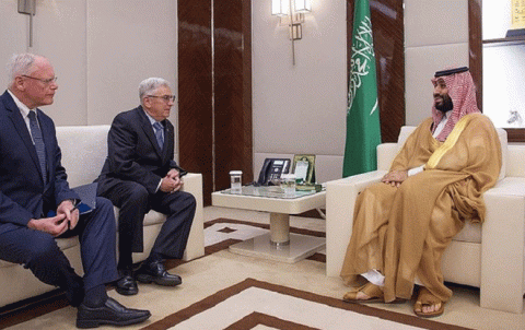 بن سلمان يلتقي مبعوث واشنطن للشأن السوري