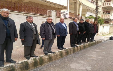 Li Qamişlo ENKSê slaroja Helebçe vejand