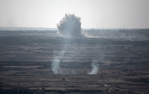 إطلاق صاروخين من سوريا باتجاه إسرائيل