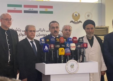 أوميد خوشناو: محافظة أربيل استقلبت 60 ألفاً من زوار الأربعين