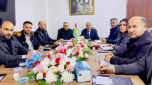 سكرتير الـ PDK-S يجتمع باللجنة التنفيذية لاتحاد الطلبة والشباب الديمقراطي الكوردستاني - روجافا