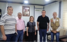 منظمة گويلان للـPDK-S تزور إدارة الأسايش في مخيم گويلان بمحافظة دهوك 