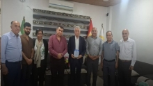 مركز فرات للدراسات يكرم سكرتير الديمقراطي الكوردستاني-سوريا