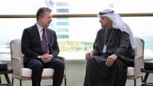 مسرور بارزاني يلتقي رئيس الإمارات العربية المتحدة