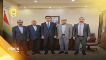 ممثلية إقليم كوردستان تناقش وضع اللاجئين السوريين مع قائمقام أربيل