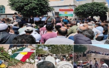 عفرين.. المئات يشاركون في مراسم تشييع الشخصية الوطنية خليل عزت آغا