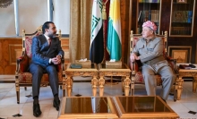 الرئيس بارزاني يلتقي رئيس حزب تقدم