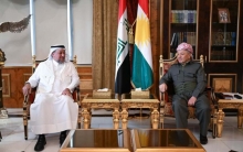 الرئيس بارزاني يلتقي خميس الخنجر وبحث مستقبل العراق