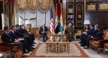 توم باراك يشيد بالرئيس بارزاني: 
