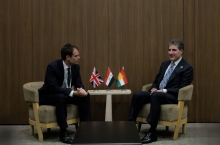   نيجيرفان بارزاني يبحث مع وزير الدولة البريطاني الأوضاع في العراق والمنطقة