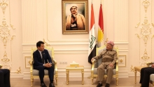 الرئيس بارزاني يستقبل القنصل العام لكوريا الجنوبية في أربيل