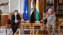الرئيس بارزاني يستقبل سفير الاتحاد الأوروبي في العراق