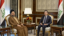 نيجيرفان بارزاني ورئيس تيار الحكمة الوطني يبحثان مستجدات الأوضاع في العراق وإقليم كوردستان