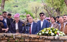 ممثلية المجلس في اقليم كوردستان تزور مزار الخالد ملا مصطفى البارزاني