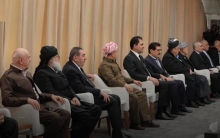 وفد من المجلس الوطني الكوردي في سوريا يقدم واجب العزاء للرئيس مسعود بارزاني