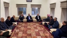 وفد من قيادة الحزب الديمقراطي الكوردستاني - سوريا يلتقي الشيخ زيد عوينان الجربا
