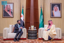 الشرع وبن سلمان يبحثان سبل تعزيز التعاون بين سوريا والسعودية