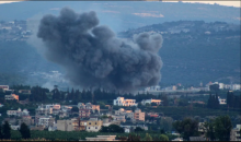 الجيش الإسرائيلي يهاجم منشآت عسكرية لحزب الله في لبنان