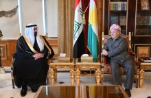 الرئيس بارزاني يستقبل رئيس حزب نينوى لأهلها