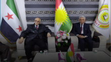 رئيس المجلس الوطني الكوردي يستقبل وفدا من ملتقى الجزيرة للسلم الأهلي