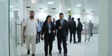 وفد من هيئة الطيران المدني والنقل الجوي يتفقد أعمال التأهيل في مطار قامشلو