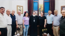 قيادة الديمقراطي الكوردستاني- سوريا في الحسكة تزور مطرانية الجزيرة والفرات