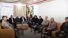 وفد من منظمة كوركوسك للديمقراطي الكوردستاني-سوريا يزور منزل شقيق الشهيد نصرالدين برهك