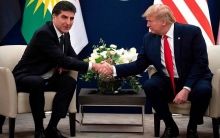 رئيس إقليم كوردستان يتلقى رسالة تهنئة من الرئيس الأمريكي