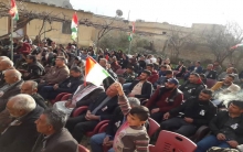 تل تمر .. الـENKS يحیي ذكرى مرور 42 عاما على رحيل الملا مصطفى بارزاني