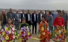 إحياء الذكرى الخامسة لكوكبة من شهداء بيشمركة رۆژ  على ضريح الشهيد جمال في قرية سيكركا