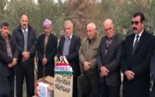 وفد من منظمة زاخو للـ PDK-S يزور قبر الشهيد ولات علي في زاخو