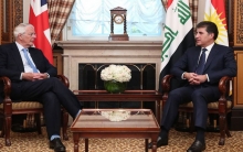 نيجيرفان بارزاني لجون ميجر: كوردستان لن تنسى تعاطفكم وصداقتكم