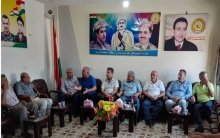 Dêrik.. Şandek ji Encûmena Milî ya pêkhateya Siryan serdana Ofîsa PDK-S kir