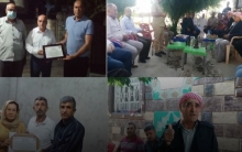 Dêrik... Bi helkefta 64emîn salvegera damezrandina xwe PDK-Sê R. Deşt hejmarek xebatkarên xwe xelat kirin