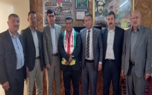 مؤسسة شهداء كوردستان - سوريا وبالتنسيق مع منظمة دهوك للـ  PDK-Sتزور عوائل الشهداء في مخيم الفايدة