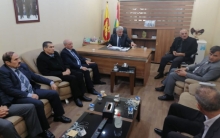 وفد من منظمة دوميز لـ PDK-S يزور لجنة العلاقات في الحزب الديمقراطي الكوردستاني بدهوك