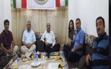 الحزب الديمقراطي الكوردستاني – سوريا يجري لقاء مع حركة الشباب الديمقراطي