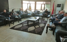 وفد من منظمة باسرمه للـPDK-S   یزور ممثلية إقليم كوردستان للمجلس الوطني