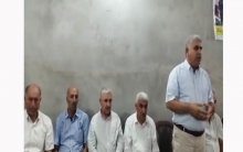 وفد من PDK-S  يقدم واجب عزاء البشمركة فراس حاجي نايف