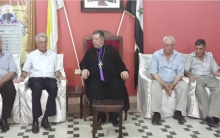 وفد من الوطني الكوردي يزور كنيسة السريان الكاثوليك في الحسكة