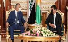 نيجيرفان بارزاني يجتمع مع الكاظمي ويبحث معه جملة من الملفات